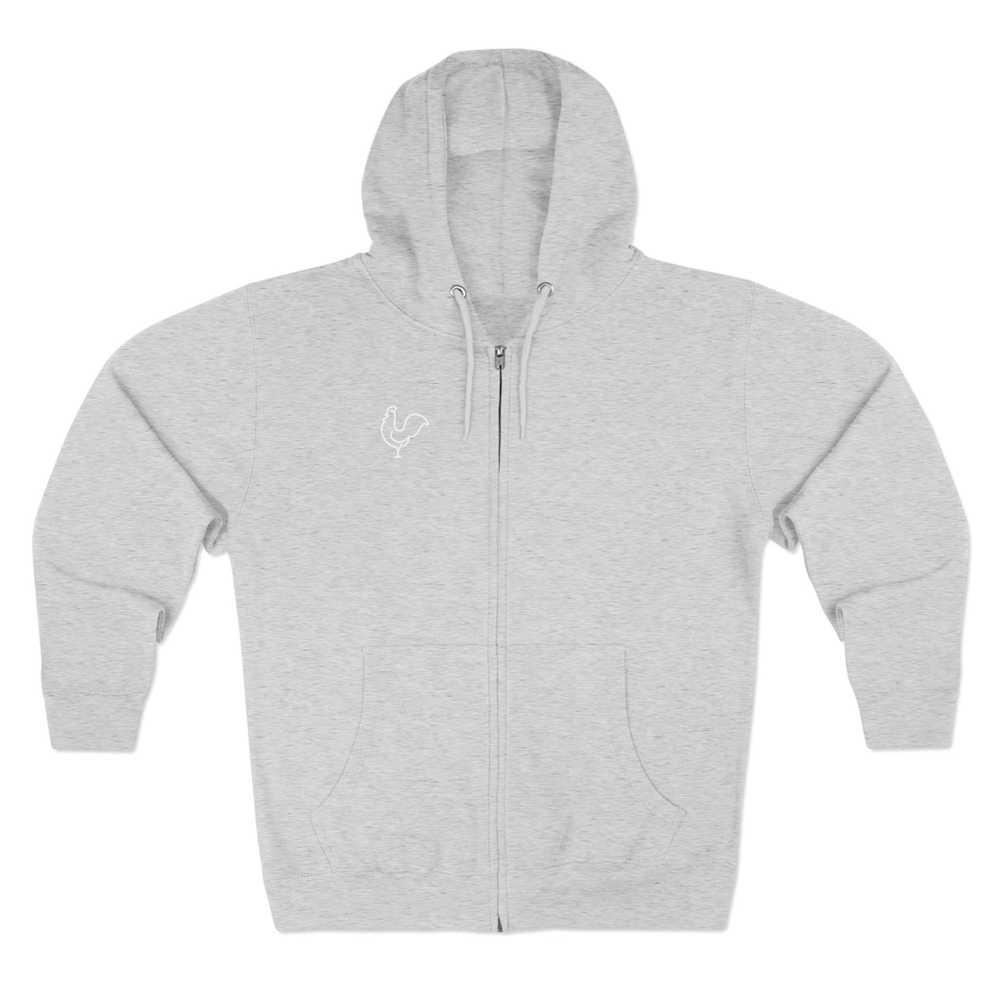 Aspen Willow Homestead Zip Hoodie With Rooster
