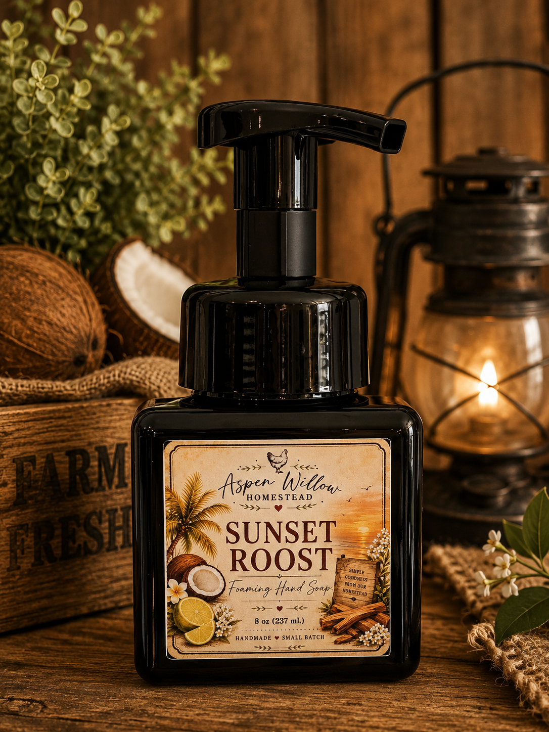 Sunset Roost Foaming Hand Soap