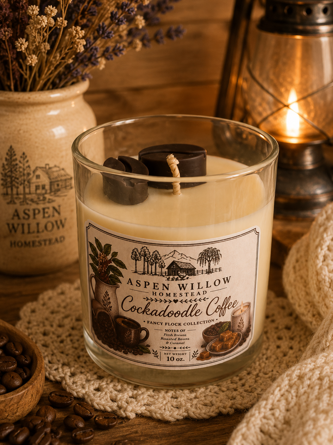 Cocka-Doodle Coffee - Soy Wax Candle