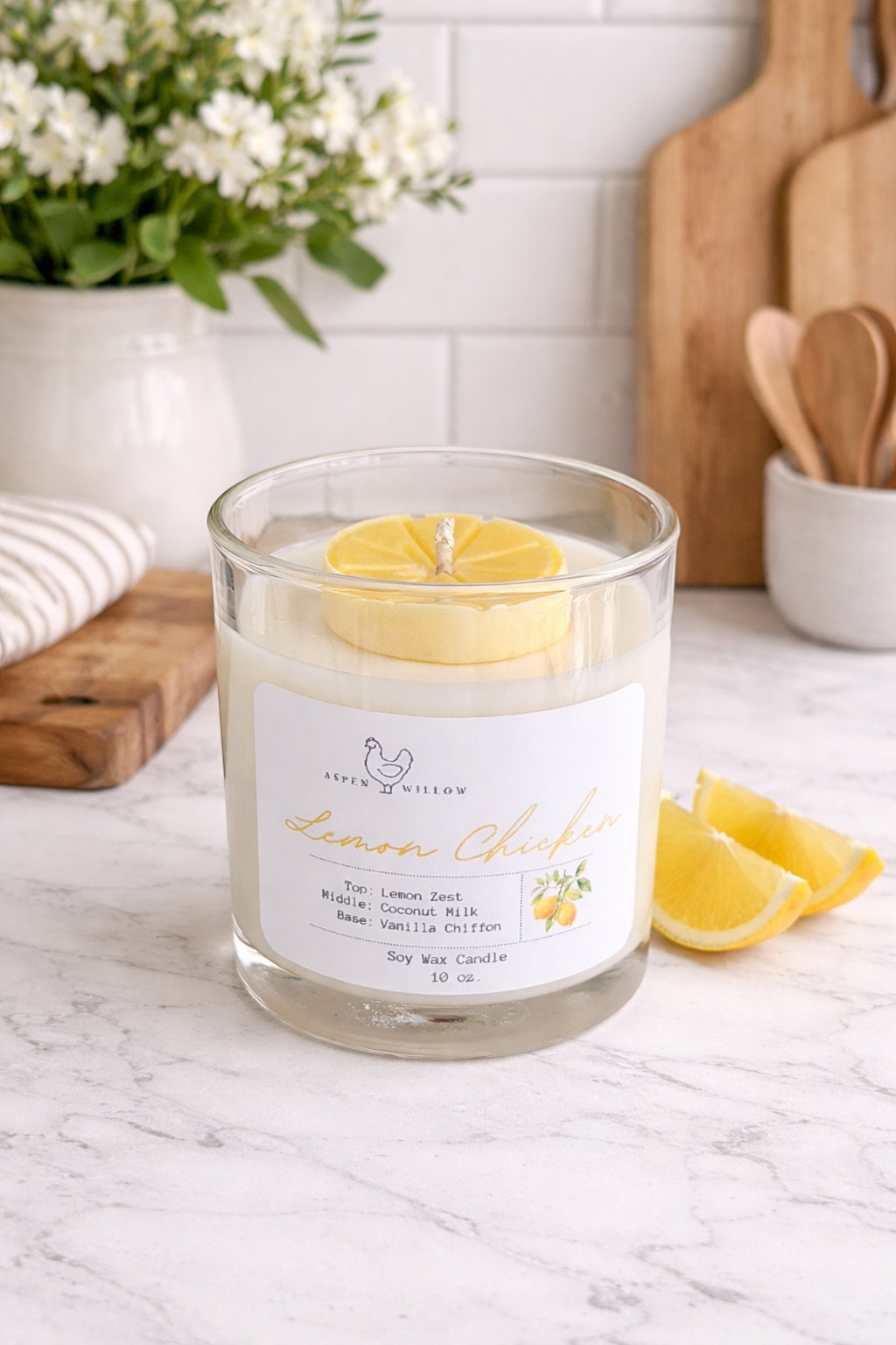 Lemon Chicken - Soy Wax Candle