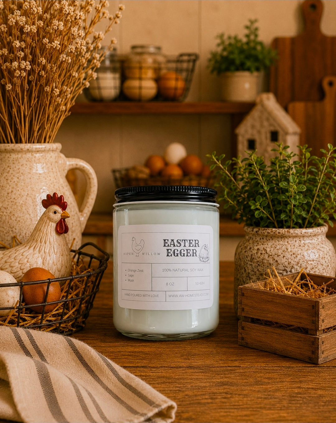 EASTER EGGER Soy Wax Candle