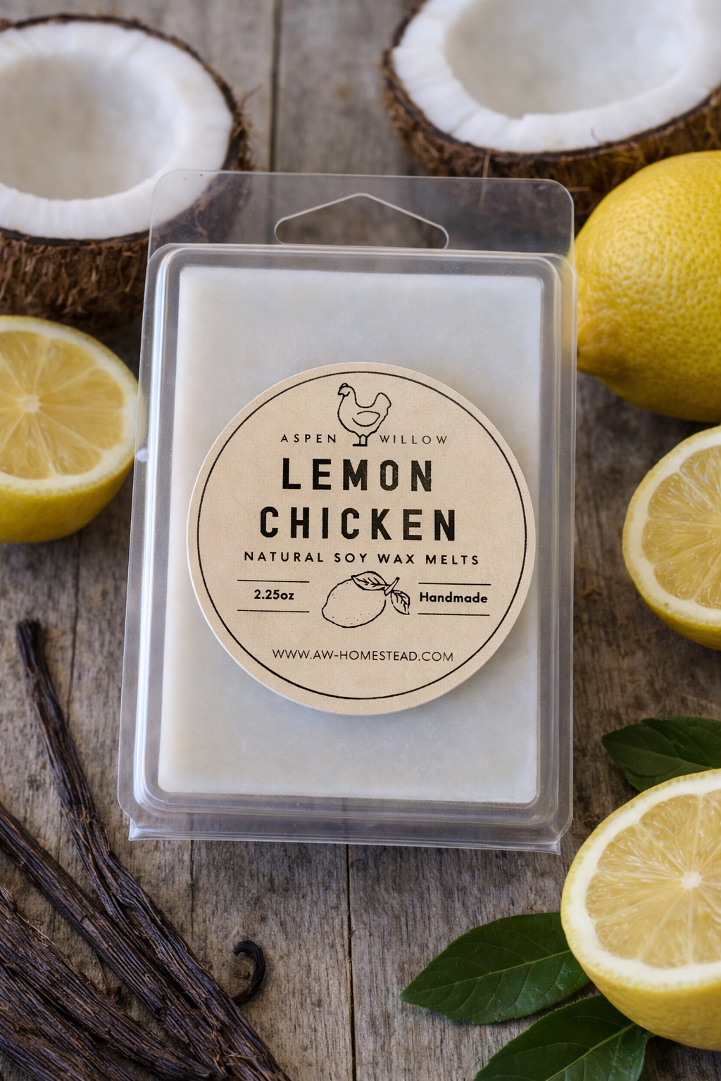 LEMON CHICKEN - Soy Wax Melts