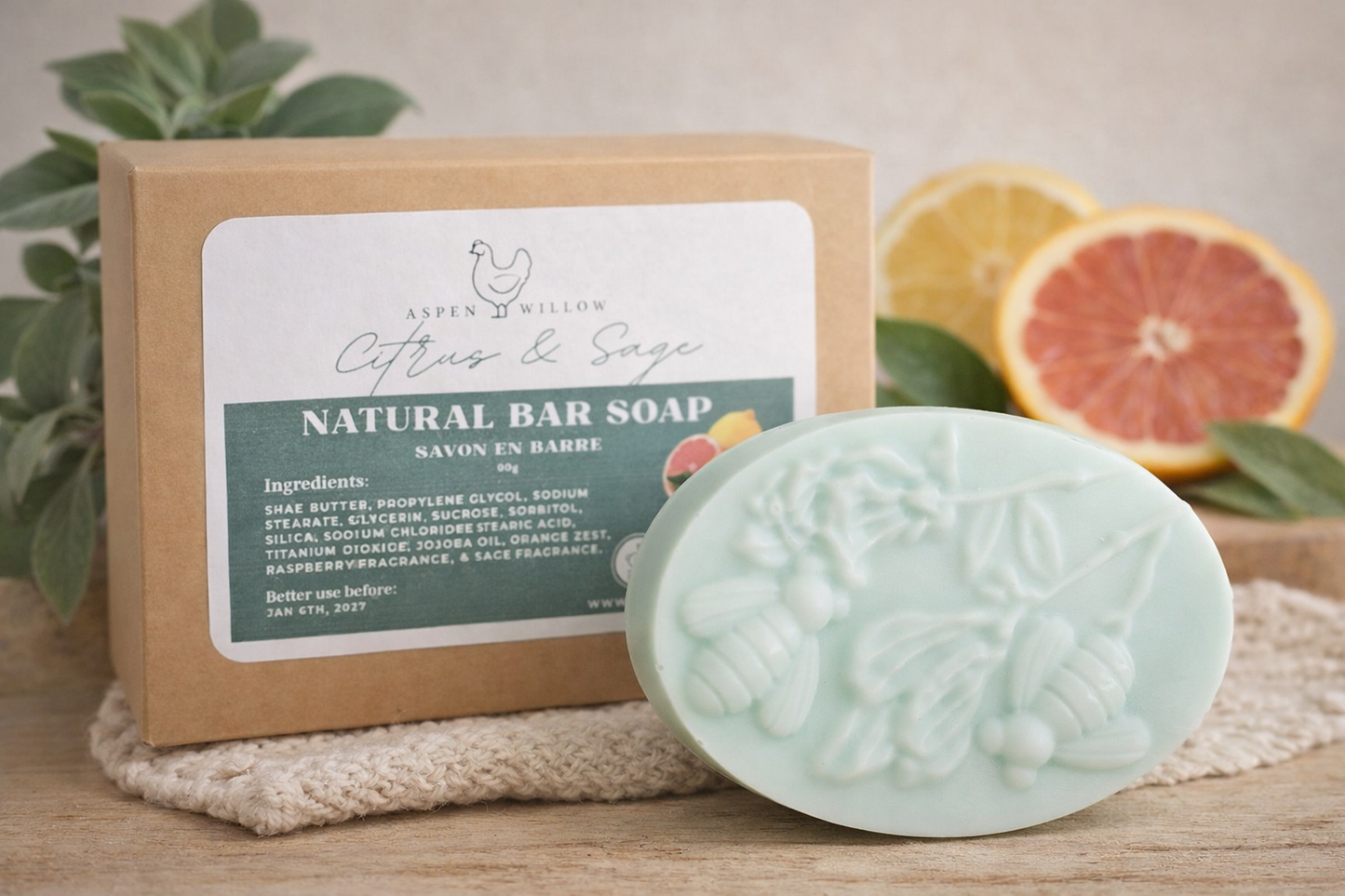 Citrus & Sage - Bar Soap