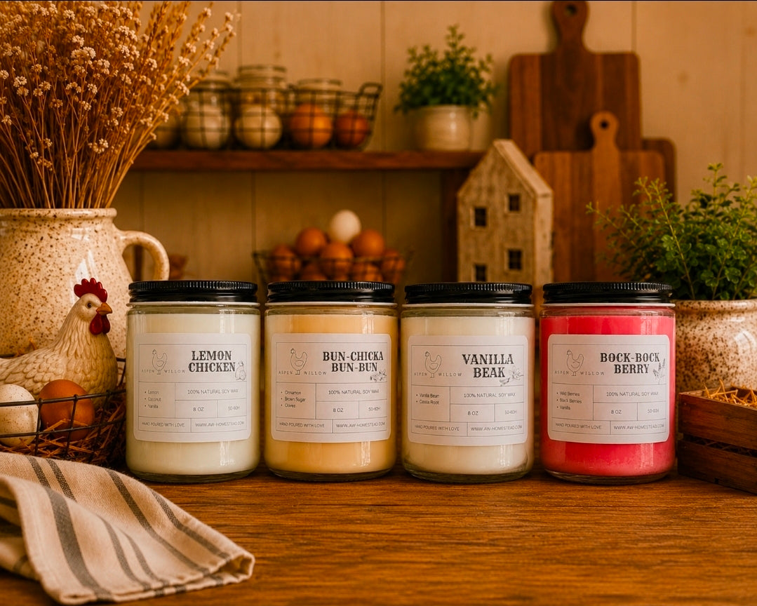 Soy Candles - Henhouse Collection