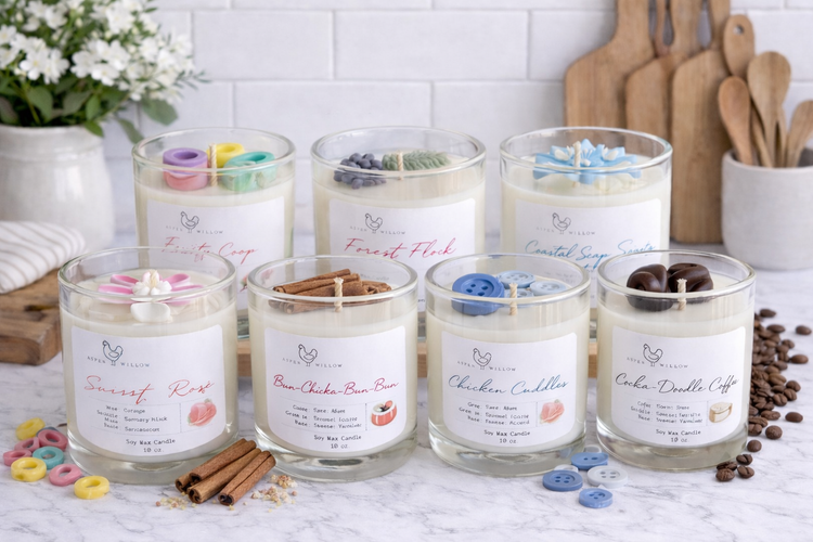 Soy Candles - Fancy Flock Collection