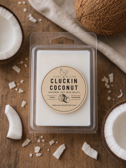 CLUCKIN COCONUT - Soy Wax Melts