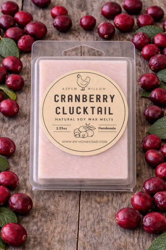 CRANBERRY CLUCKTAIL - Soy Wax Melts