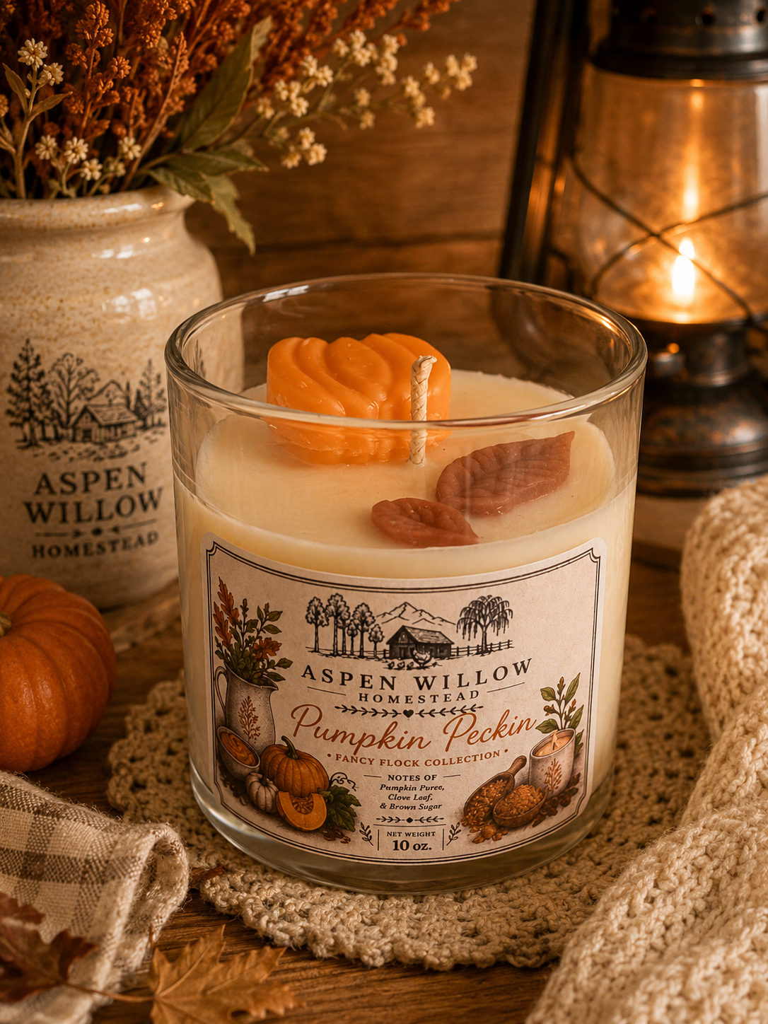 Pumpkin Peckin' - Soy Wax Candle