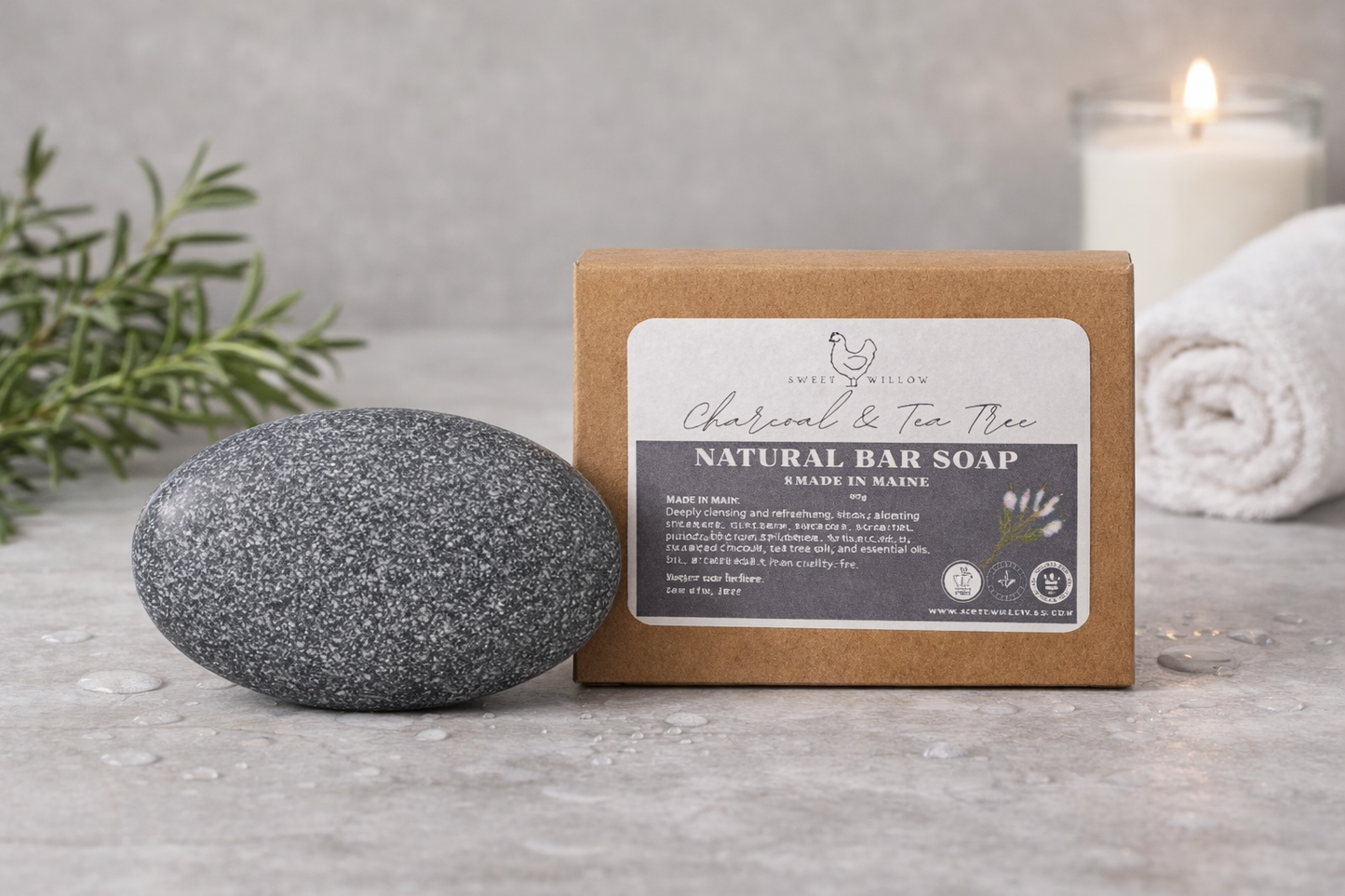 Charcoal & Tea Tree - Bar Soap