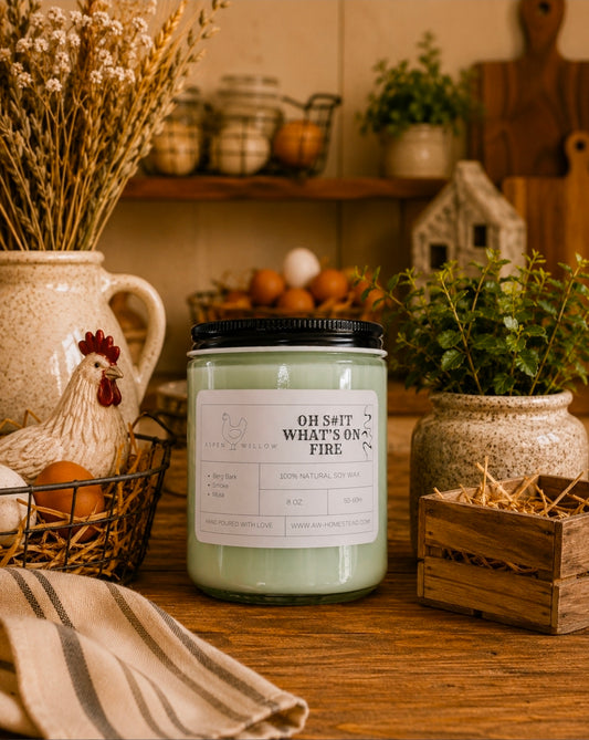 OH $#IT WHAT'S ON FIRE Soy Wax Candle