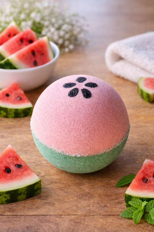 Watermelon Wattles - Bath Bomb