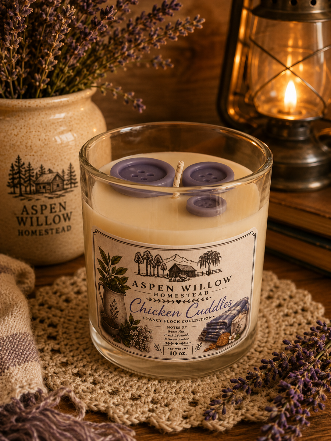 Chicken Cuddles - Soy Wax Candle