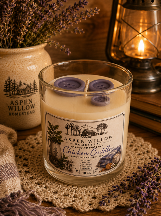 Chicken Cuddles - Soy Wax Candle