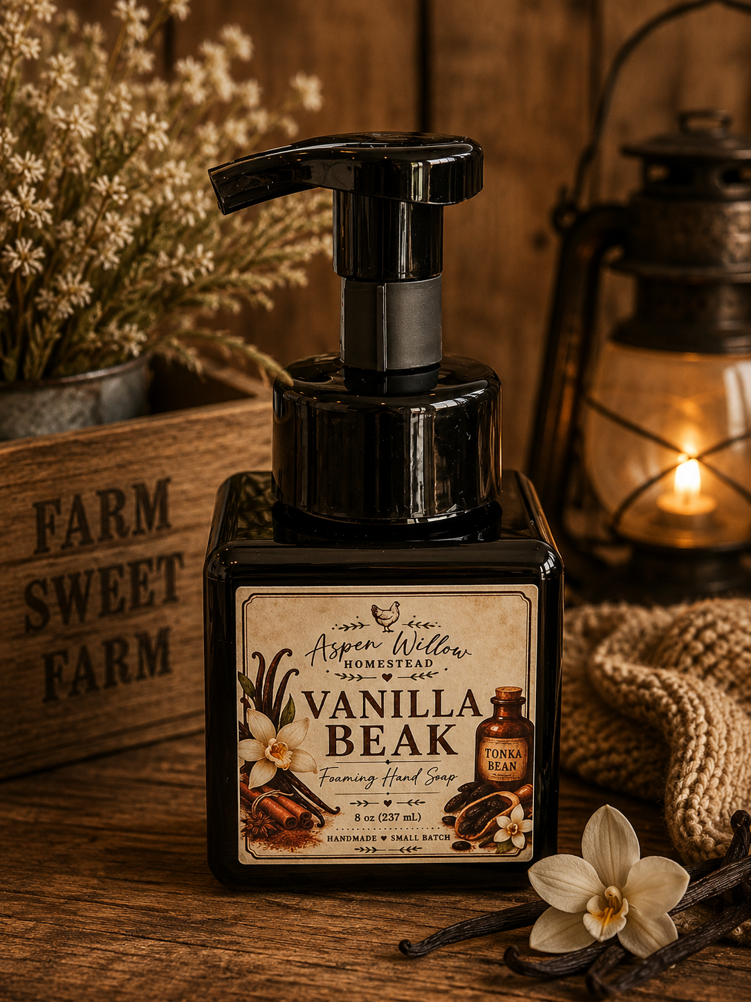 Vanilla Beak Foaming Hand Soap