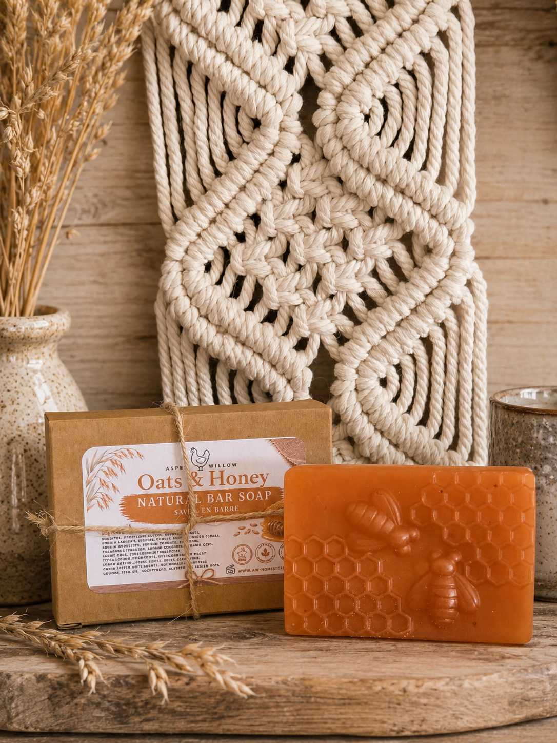 Oats & Honey - Natural Bar Soap
